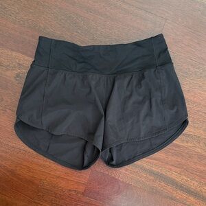 Black Lululemon Women's Athletic Shorts
